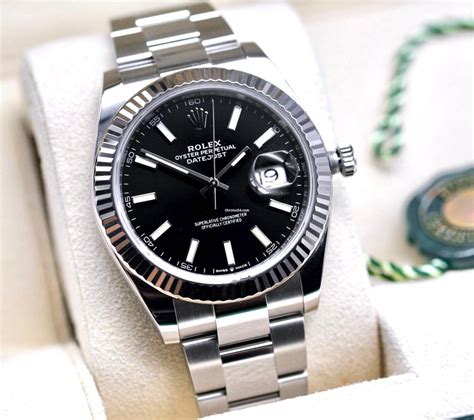 rolex datejust 41 mm black|rolex datejust 41mm for sale.